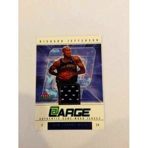 2004-05 Fleer Genuine At Large Game Used #RJ Richard Jefferson - (036)